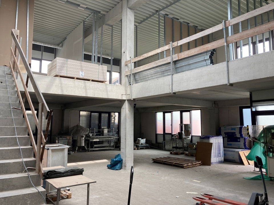 Expansion of the administrative building